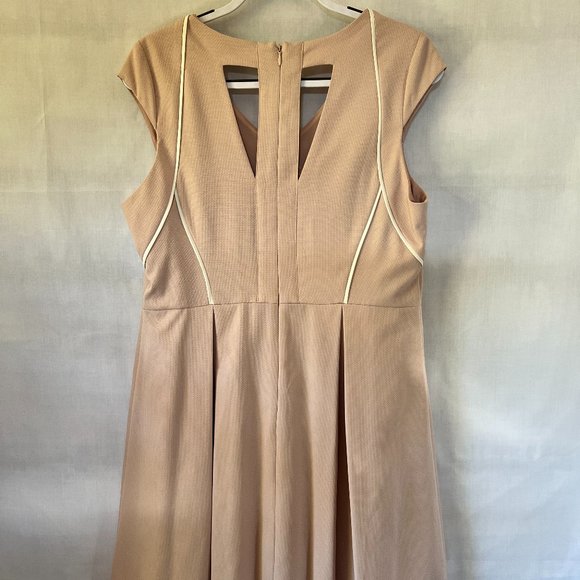 Dorothy Perkins, Pink, dress size 16, Occasion, zip up, sleeveless, Cut out. - Picture 2 of 5